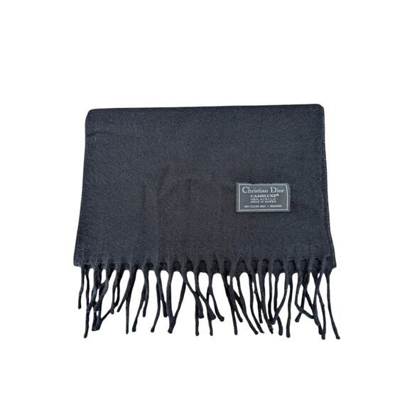 Vintage Christian Dior Cashluxe Acrylic Scarf - Picture 1 of 4